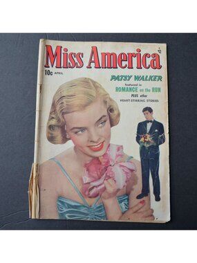 Miss America Magazine April 1949 Patsy Walker Vintage